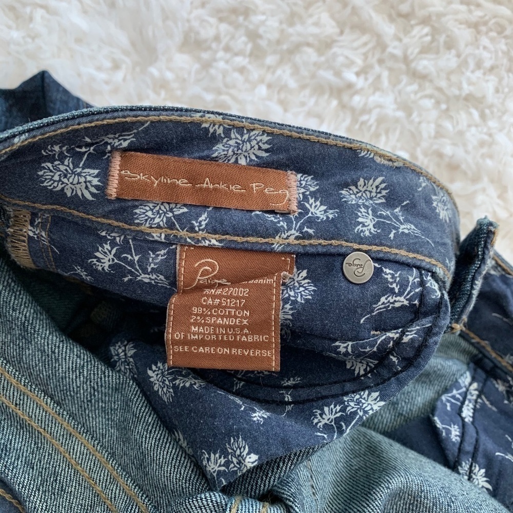 Paige SKYLINE ANKIE PEG JEANS - Picture 5 of 12